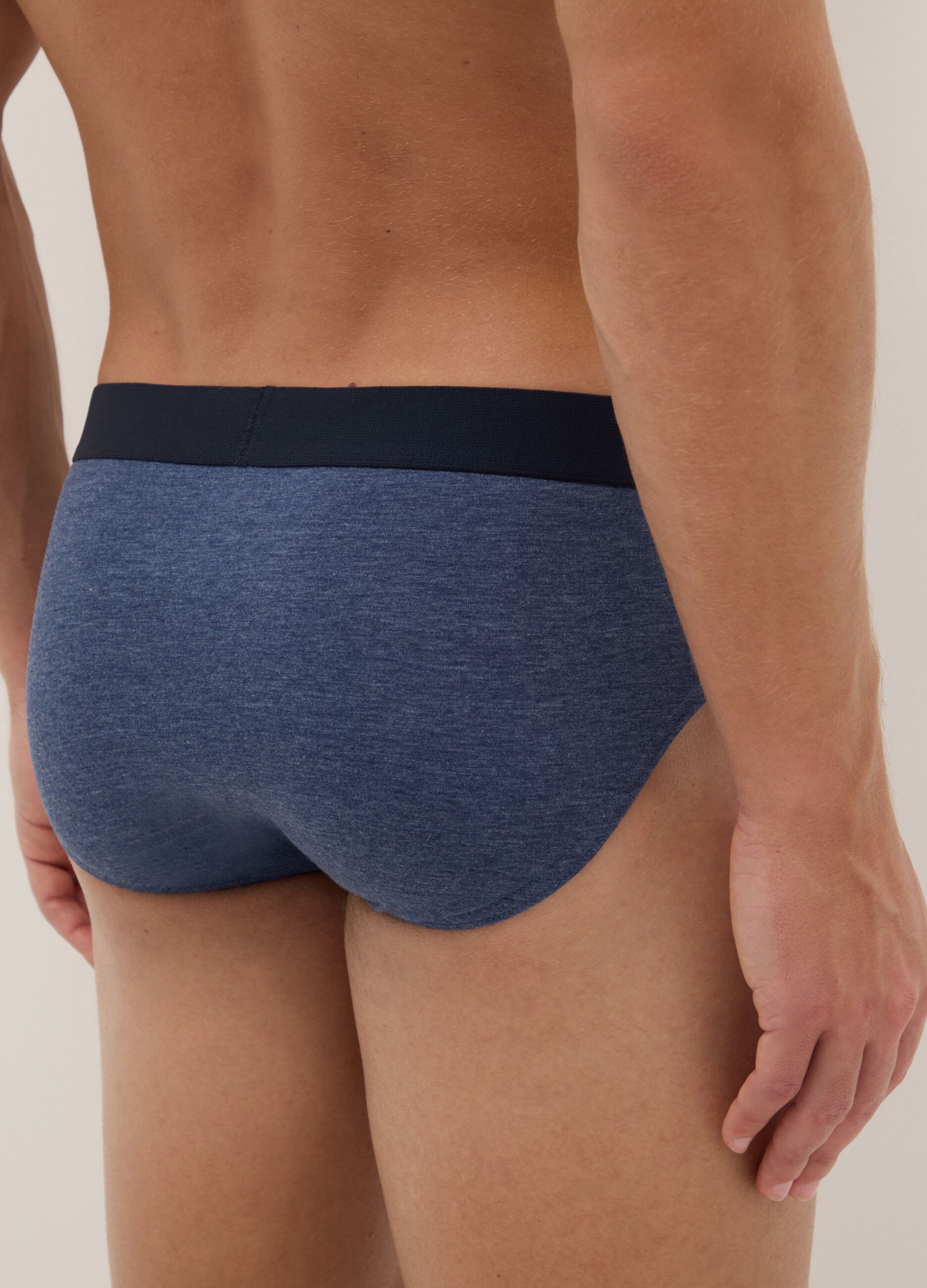 Multipack multicolour stretch cotton briefs regular fit
