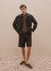 Brown cotton-linen blend jacket regular fit_0
