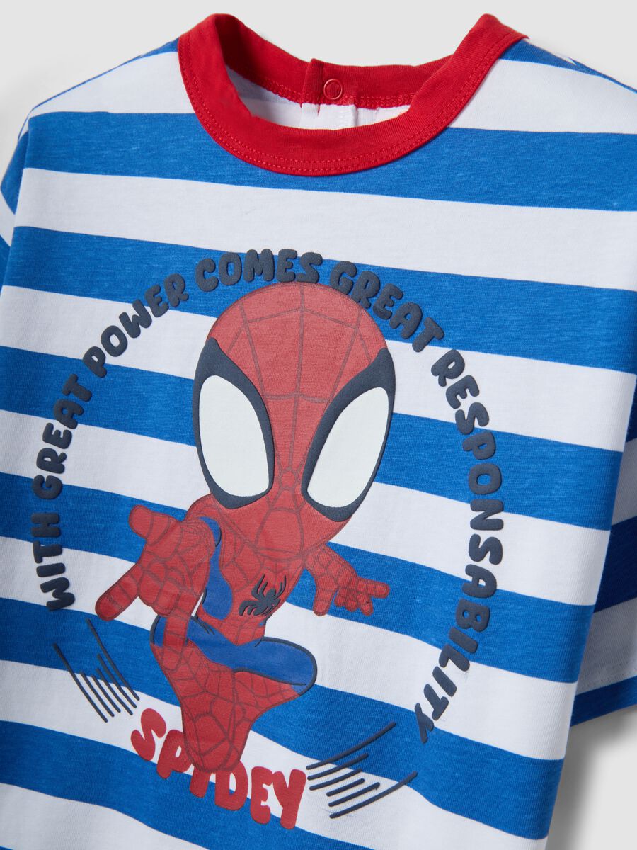 Multicoloured pure cotton regular-fit boys&rsquo; set with Spider-Man_3