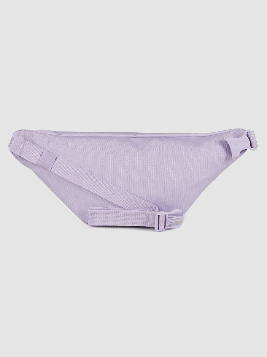 Purple bum bag with adjustable belt_1