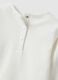 White stretch cotton T-shirt with bows for girls_3