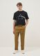 Black regular fit pure cotton T-shirt with Pink Floyd print_2