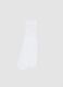Girls' White Pure Cotton Tights Regular Fit_0