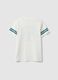 White pure cotton boys&rsquo; T-shirt with graphic details, regular fit_4