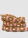 Multicoloured floral strap in pure cotton_2