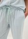 Multicolour pure viscose pyjama trousers with geometric pattern, regular fit_3