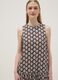 Multicolour dress with geometric pattern_3