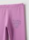 Girls' multicolour stretchy cotton t-shirt and leggings set_3
