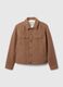 Short jacket with micro check pattern_3