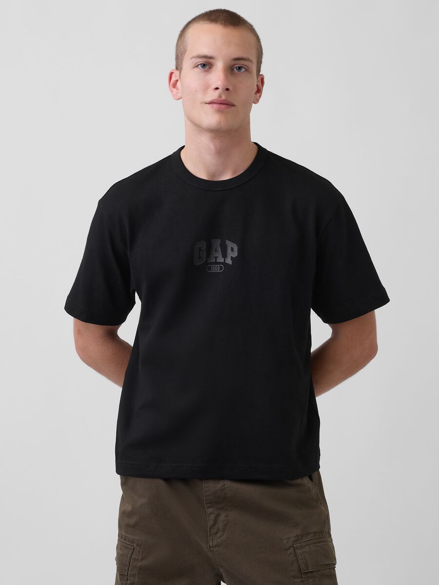 Pure cotton short-sleeve T-shirt_0