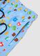 Blue swim shorts with Super Mario prints_5