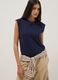 Regular fit blue short sleeve pure cotton T-shirt_3