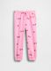 Cotton-blend joggers with strawberry print_0