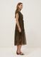 Sleeveless Green Floral Maternity Dress_1