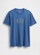 Blue Short Sleeve Cotton T-shirt_3