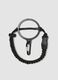 Black multifunctional strap with carabiner and braided cord_0