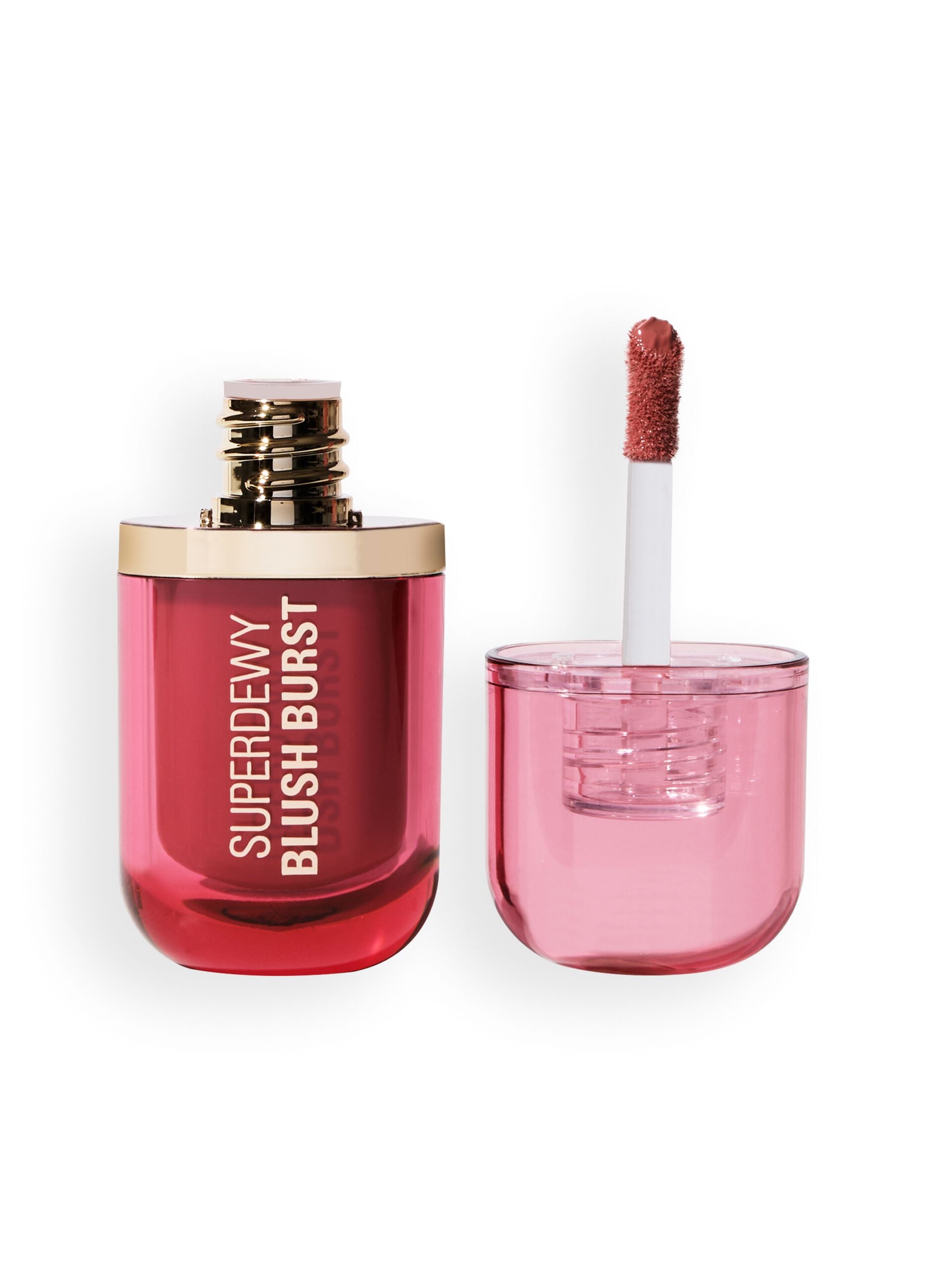 Revolution Superdewy Liquid Blush Burst Rose All Day Dusty Pink