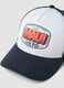 Multicolour pure cotton baseball cap_1