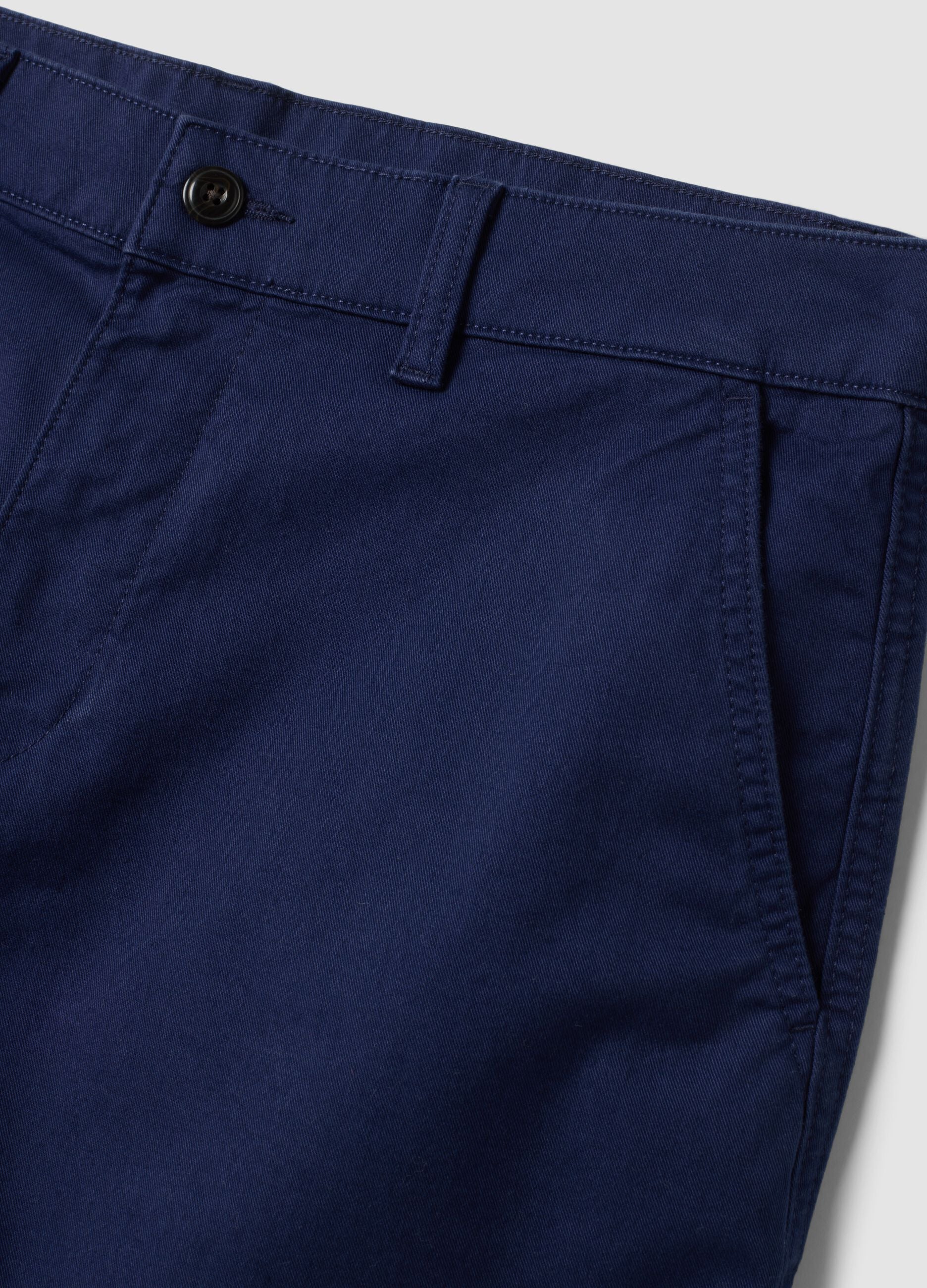 Shorts in cotone elasticizzato