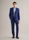 Blue regular fit trousers_0