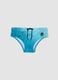 Blue stretch swim briefs_0