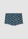 Blue stretch boxer swim shorts_1
