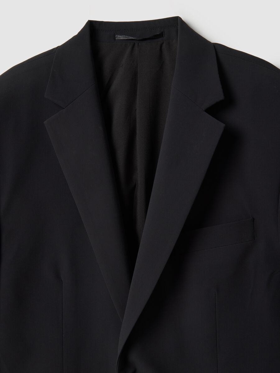 Blazer nero slim fit_5