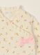 Baby girl multicolour floral stretch cotton set_1